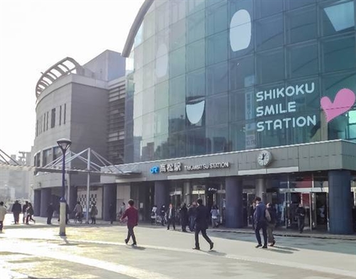 高松の駅周辺